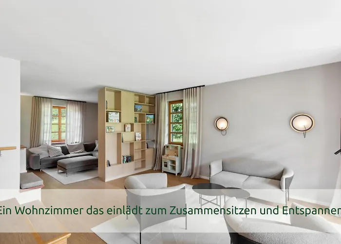 Luxus-villa Mit Indoorpool, Sauna & Offenem Kamin 펜션