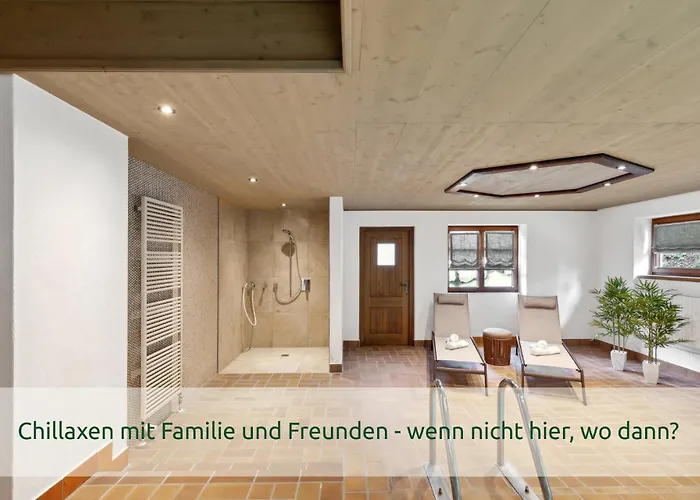 펜션 Luxus-villa Mit Indoorpool, Sauna & Offenem Kamin 시그스도프